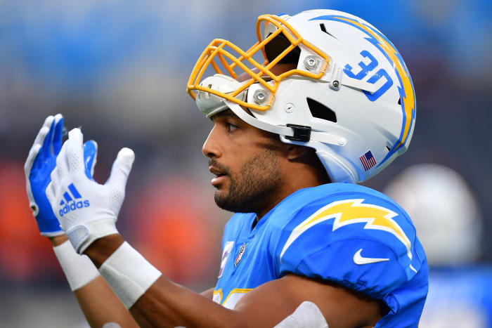 Los Angeles Chargers running back Austin Ekeler